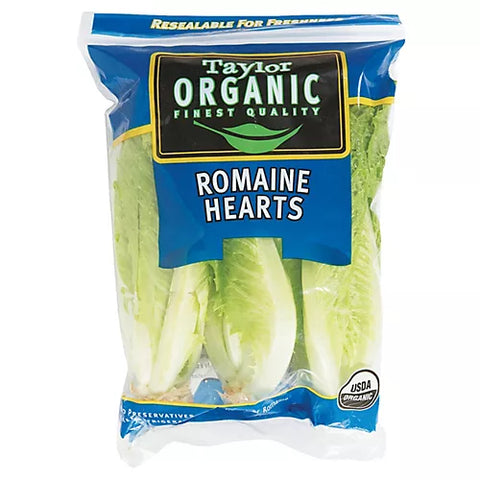 Fresh Organic Veg Romain Lettuce