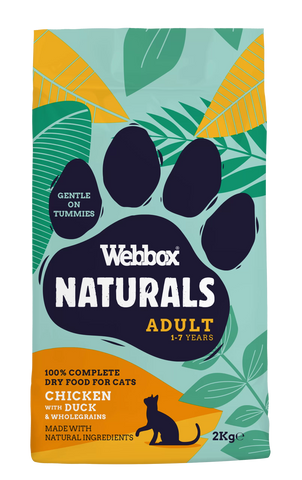 Webbox Natural Cat Food Chicken & Duck 2Kg