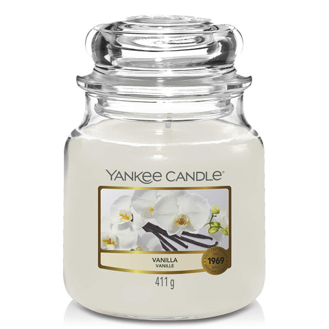 Yankee Candle Classic Medium Jar Vanilla 411g