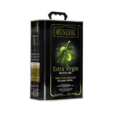 Mundial Extra Virgin 3 LTR Tin