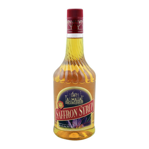 Taj Mahal Saffron Syrup Bottle 700Ml
