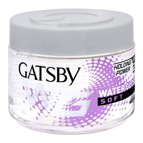 Gatsby Water Gloss Soft Hair Gel, Wet Look, 300-G