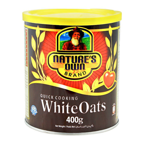 Nature Own White Oats Tin 400g