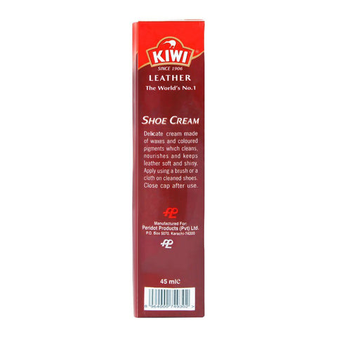 Kiwi Shoe Cream Tube Burgundy 45ml