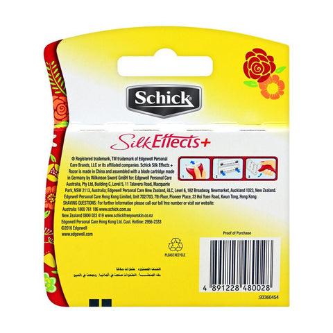 Schick Silk Effects Riffle 3s