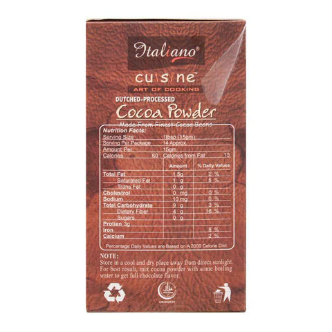 Italiano Cocoa Powder 200g