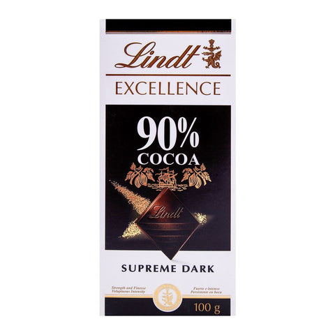 Lindt Excellence Bar Dark 90% 100g