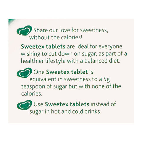 Sweetex Calorie Free Sweeteners 700 Tablets