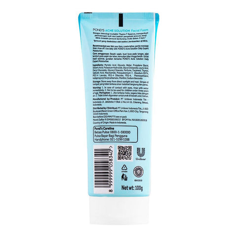 Ponds Face Wash Acne Solution 100g