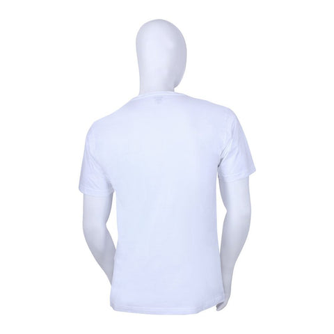 Jockey Men T-Shirt Deep Neck White Small 9718