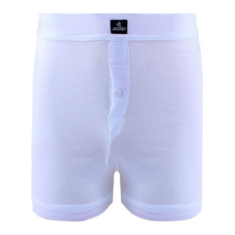 Jockey Men Boxer Short Size XL White 1105