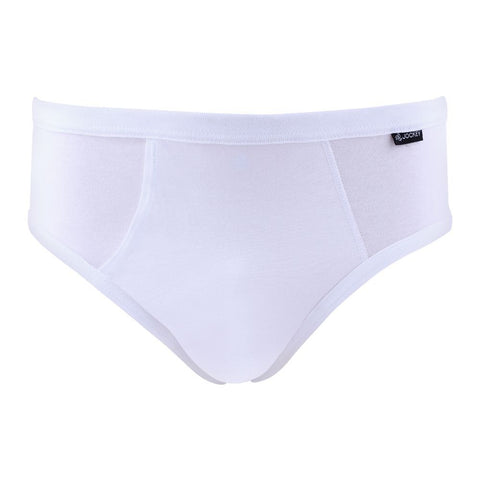 Jockey Men Wedgefly Briefs White S 1018