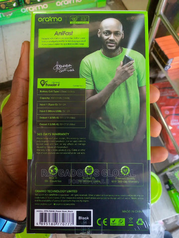 Oraimo 20,000 Mah Power Bank