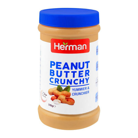 Herman Peanut Butter Crunchy 510g