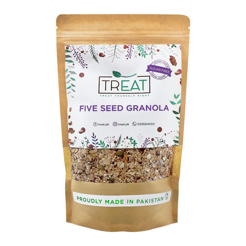 Treat Granola Five Seed Sugar Free  360g