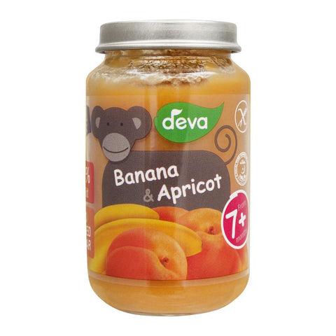 Deva Baby Food Banana Apricot 200g