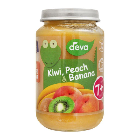 Deva Baby Food Kiwi Peach Banana 200g