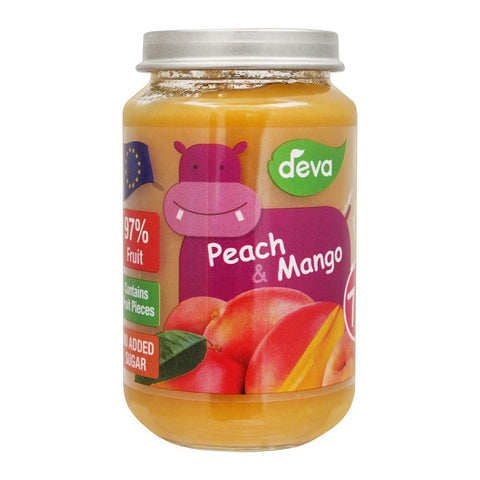 Deva Baby Food Peach Magno 200g