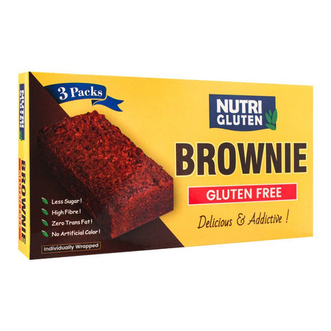 Nutri Gluten Free Brownie 3pack 100g