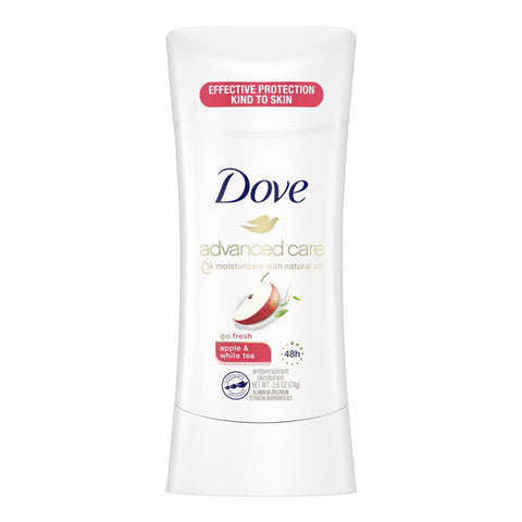 Dove Advanced Care Go Fresh Antiperspirant Apple & White Tea 74g