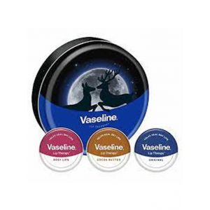 Vaseline Lip Therapy Selection Original Tin 3 Pack