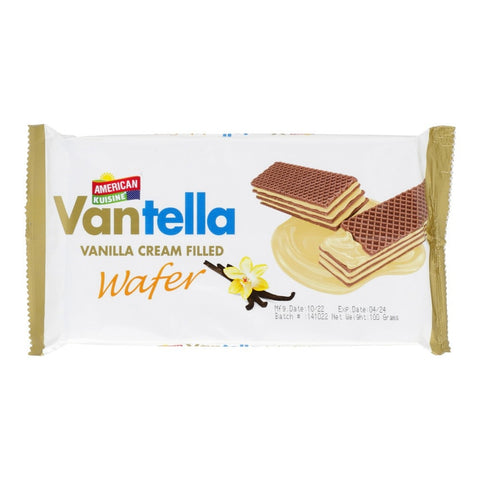 American Kuisine Milktella Milk Cream Filled Wafer 100G