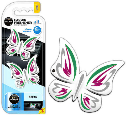 Aroma Car air freshener Butterfly Ocean 2s