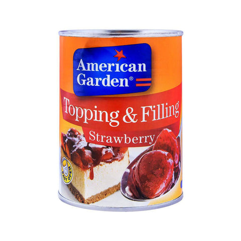 American Garden Topping &Filling Strawberry 595g