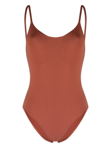 Low Back One Piece Swim Suit