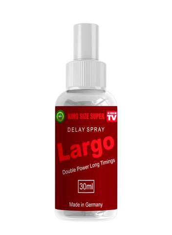 Largo Delay Spray King Size Super Double Power Long Timing 30ML