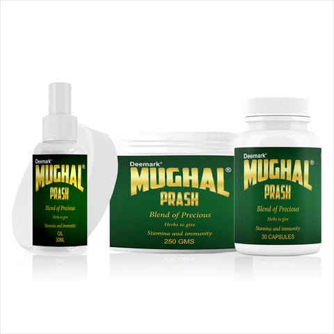 Mughal Prash (Oil, Prash And Capsules)