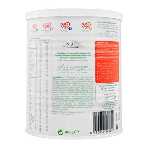 Cow & Gate Infant Formula 1 400gm