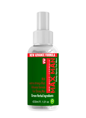 Maxman Green Herbal Ingredients Delay Spray For Men 30 ML