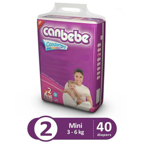 Canbebe Eco Pack Mini 2 40 Pcs