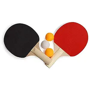 Table Tennis Set, 2 Bats and 3 Ping Pong Balls