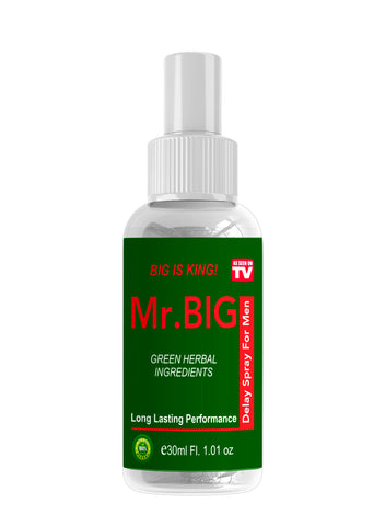 Mr.Big Spray Green Herbal Ingredients 30ML