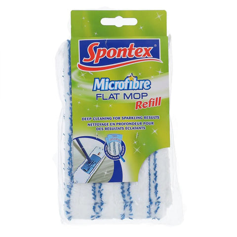 Spontex MicroFiber Flat Mop Refill