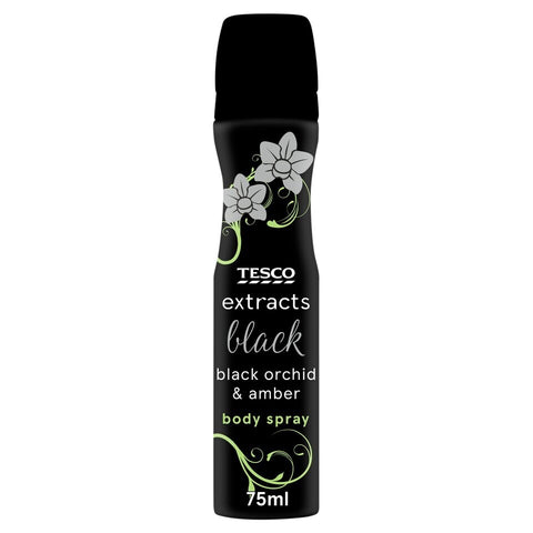 Tesco Extracts Female Bodyspray Black 75ml