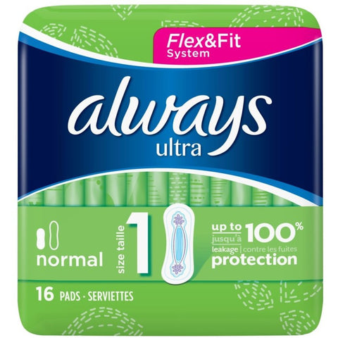 Always Ultra Normal Uk 16 Pads