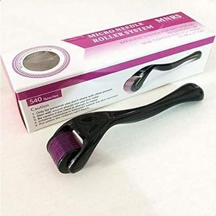 Titanium 540 MicroNeedles Derma Facial Skin Roller