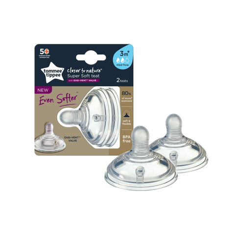 Tommee Tippee soft teat-medium flow