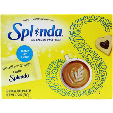 Splenda Sweetener Sachet Original USA 50