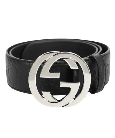 Gucci Mens Black Belt