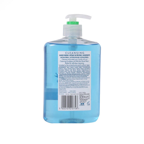 Cussons Pure Hand Wash Eucalyptus Wild Mint 500ml