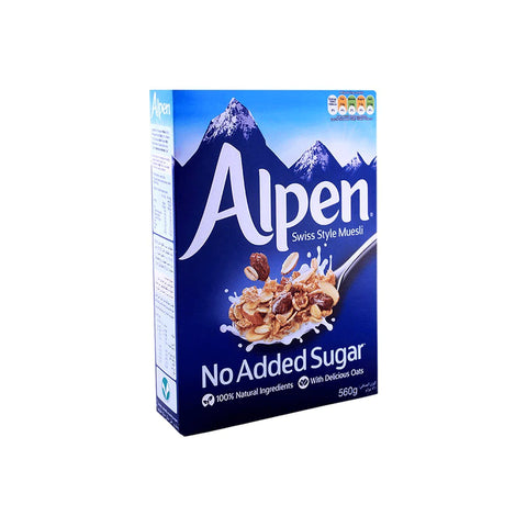 Alpen No Added Sugar Swiss Style Muesli 560g