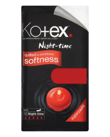 Kotex Softness Maxi Night Time 10Pcs