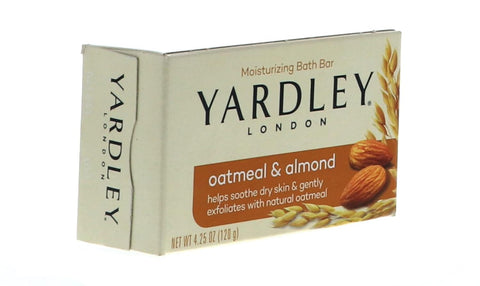 Yardly Oatmeal & Almond Moisturizing Bath Bar Soap 120g