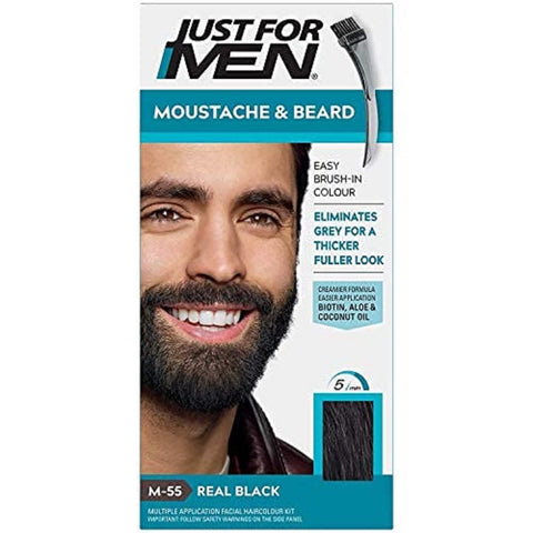 Just For Men Beard Color Real Black