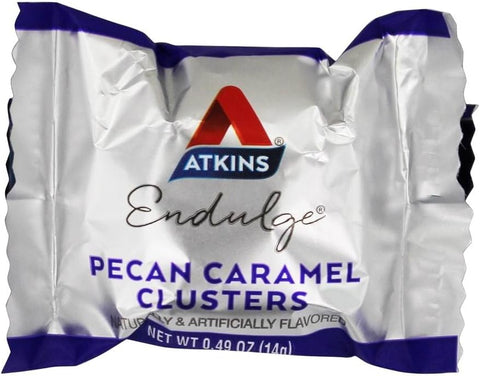 Atkins Endulge Treat 5 Packs Bar Pecan Caramel Clusters 140g