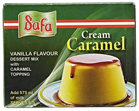 Safa Creme Caramel Vanilla Flavour 70g